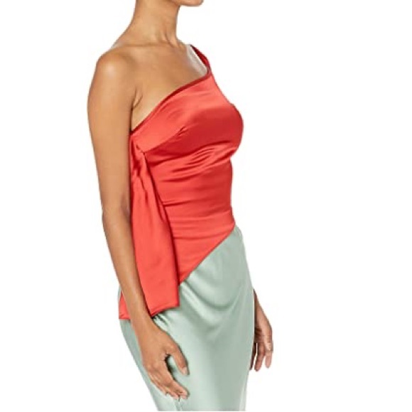 *SOLD* Bebe Side Sash Tail Top - Picture 5 of 8